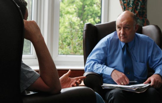 Military veteran receives mental health counselling through Combat Stress