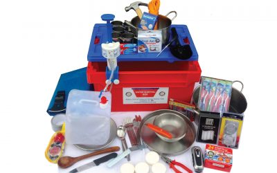 Water Survival Box contents provide international disaster relief