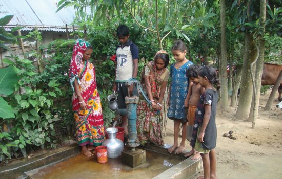 The Rotary Foundation providing clean water Bangladesh