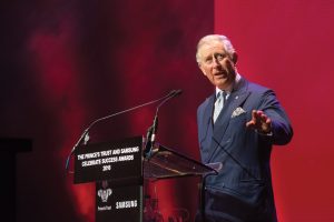 Prince Charles speaking Prince's Trust event