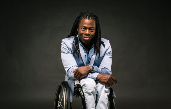 Ade Adepitan polio survivor