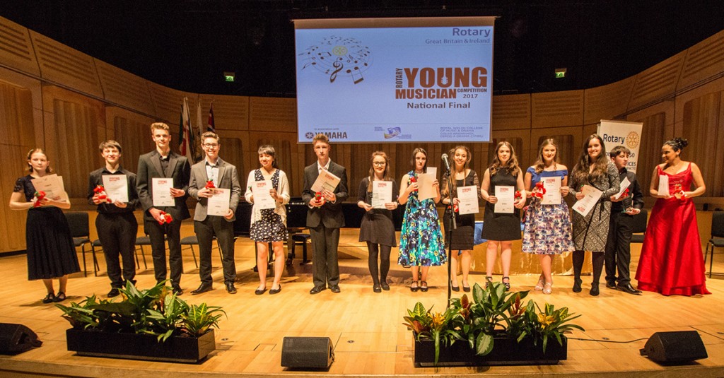 Young Musician 2017 all competitors