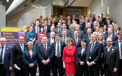 scottish parliament celebrates world polio day