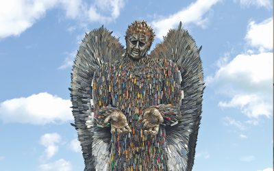 british ironwork knife angel tackling knife crime