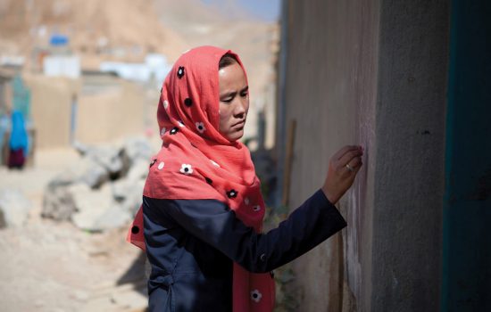 volunteer polio vaccinator afghanistan