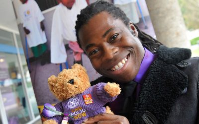 Ade Adepitan Rotary Purple4Polio Ambassador