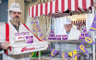 Purple4Polio ice cream