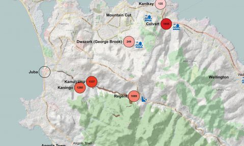 mapaction sierra leone landslide floods