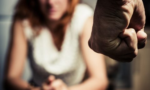 man with clenched fist domestic abuse