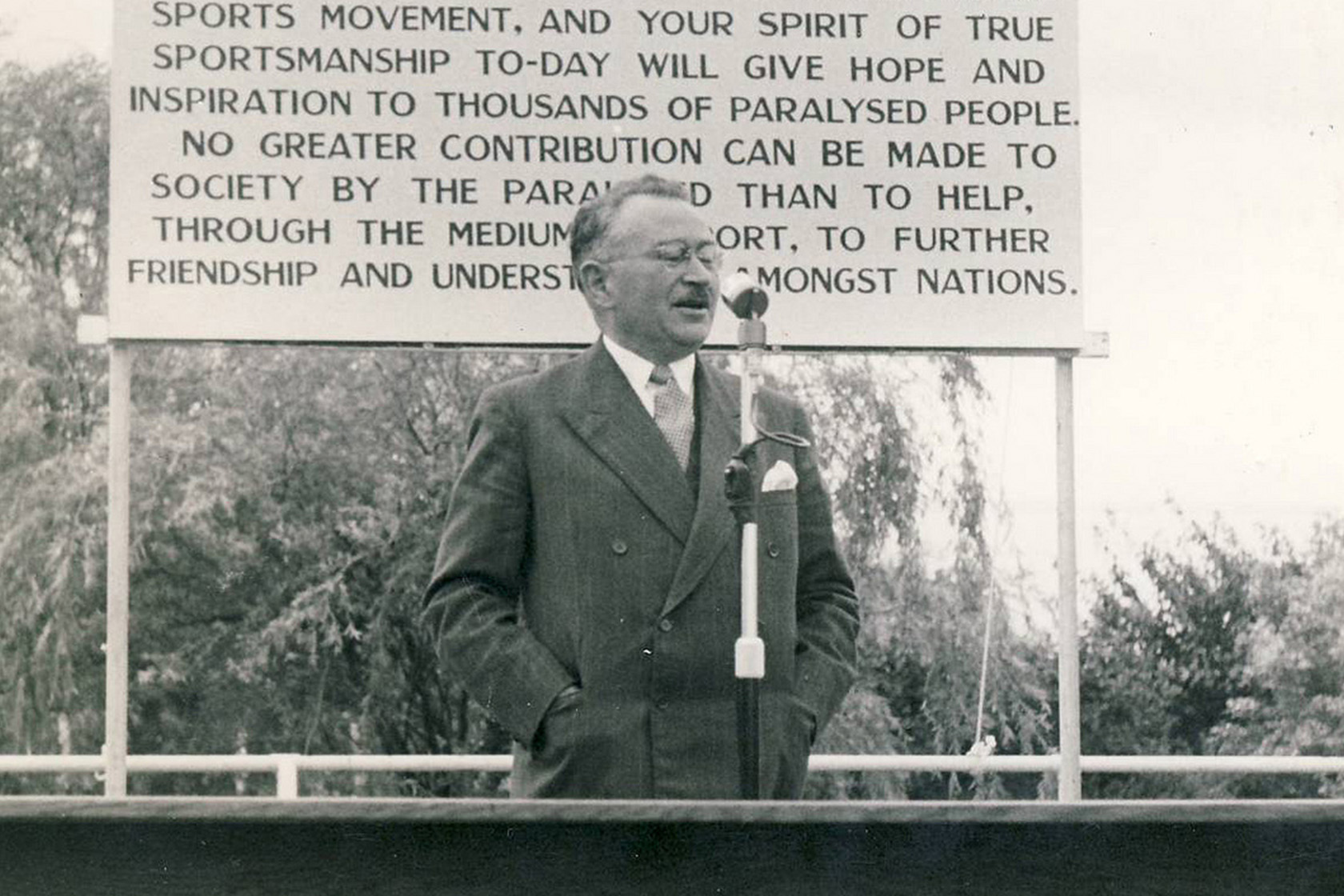 The Rotarian Who Created The Paralympics Rotary Magazine Rotary In Great Britain And Ireland