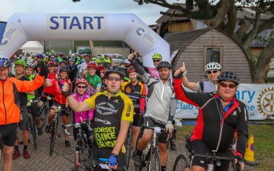 dorset rotary bike ride cancer research uk