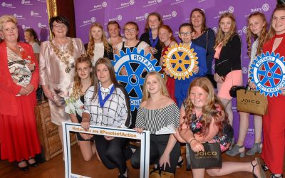 donna wallbank rotary handover