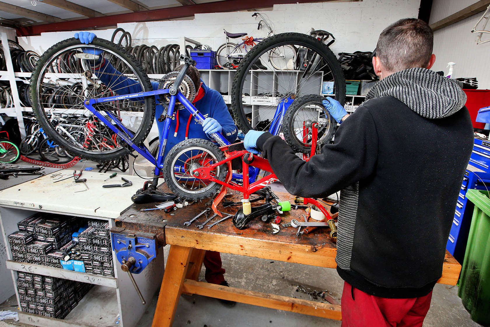 the bike project workshop