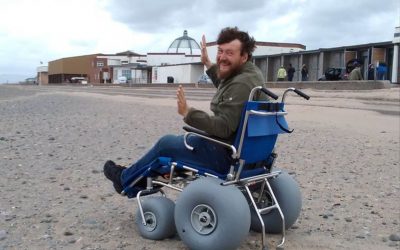 beach wheelchair