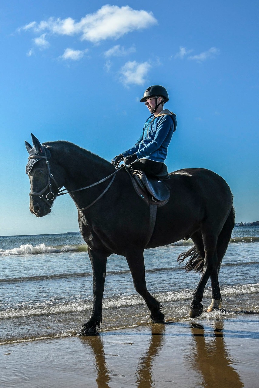 Maddie on horse