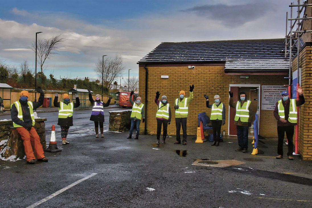 rotary volunteers