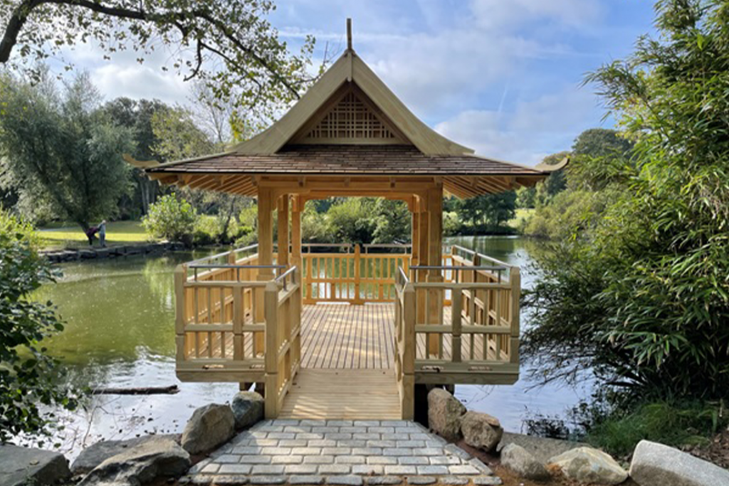 Guernsey Rotary marks centenary with the opening of a Japanese Pavilion
