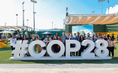 Rotary volunteers at COP28